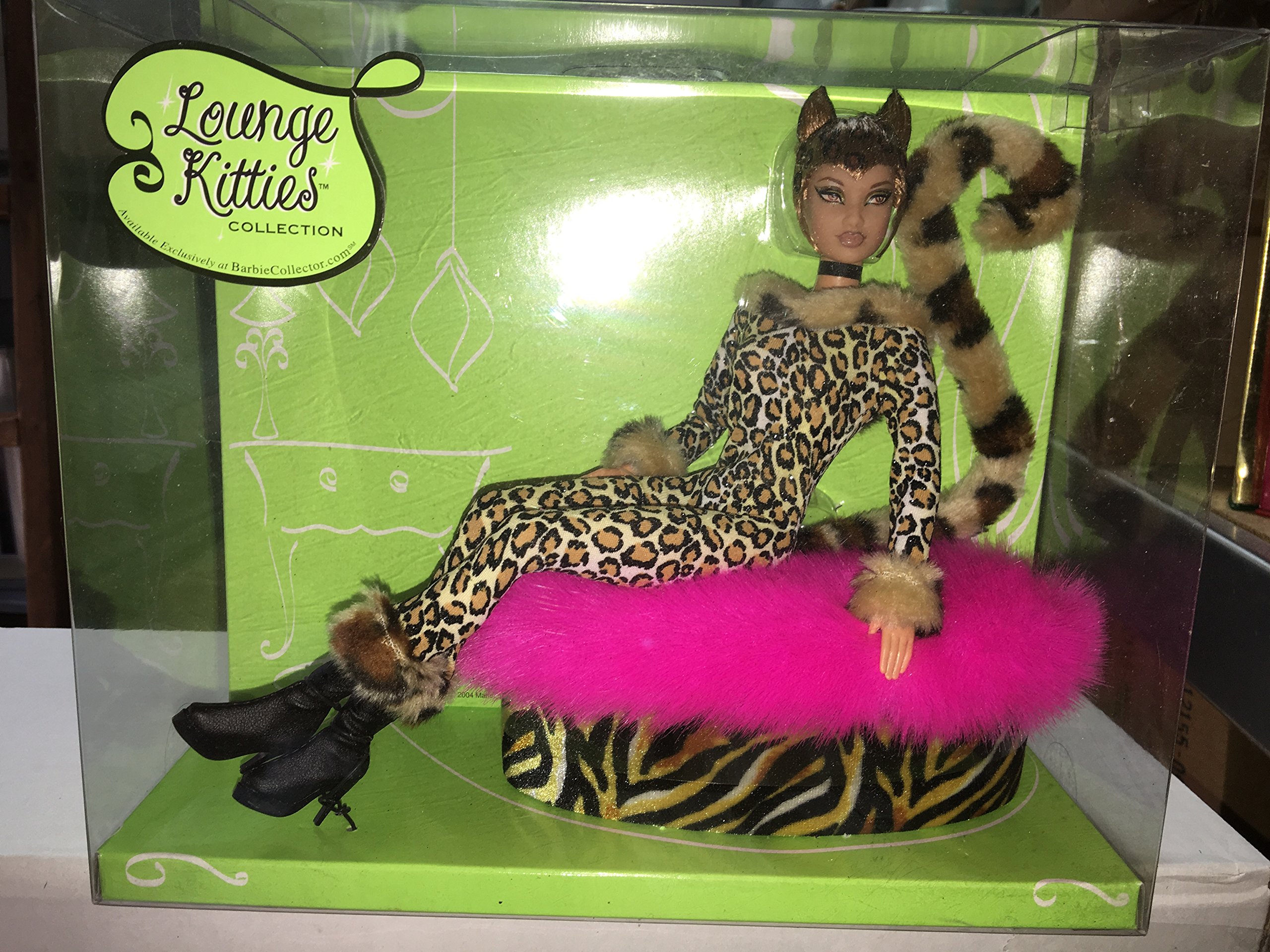 Mattel Barbie Lounge Kitties Leopard Print Fashion Doll - Exclusive Collectible Toy for Girls | Perfect for Playtime, Birthday Gifts & Doll Collection Displays