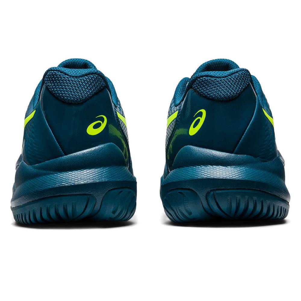 ASICS Gel Challenger 14 Men's Tennis Shoes - Lightweight Performance Court Shoes for Men in Blue/Yellow | Perfect for Hard Court & Clay Court Tennis Matches