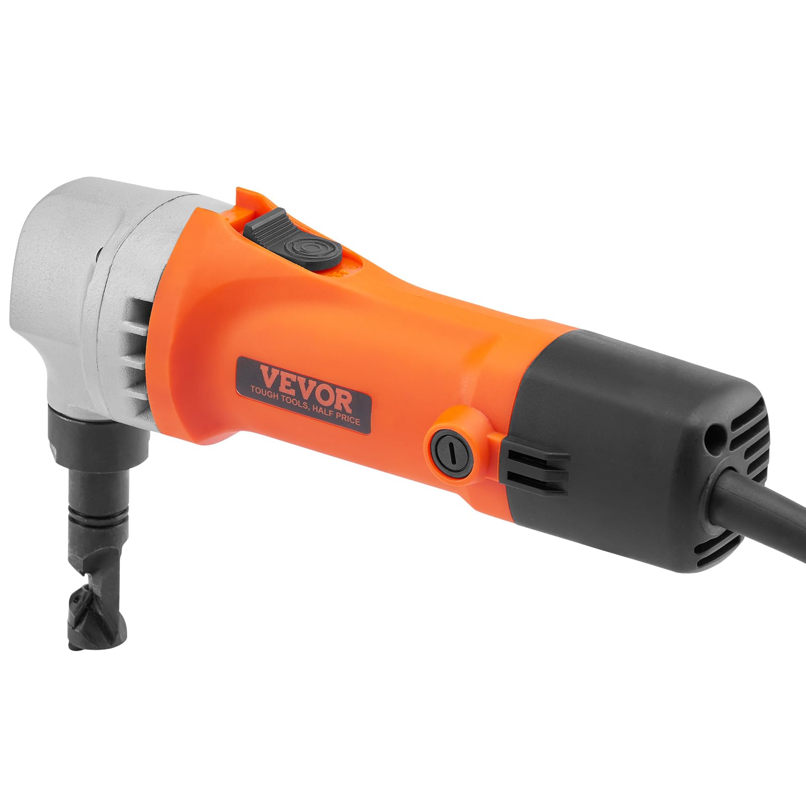 VEVOR 550W Electric Sheet Metal Nibbler - 2200 RPM High Speed Cutter with 360° Rotation for Stainless Steel, Aluminum, Plastic & Wood | Perfect for Straight, Curved & Circular Cuts in DIY Projects, Metal Fabrication & Home Renovations