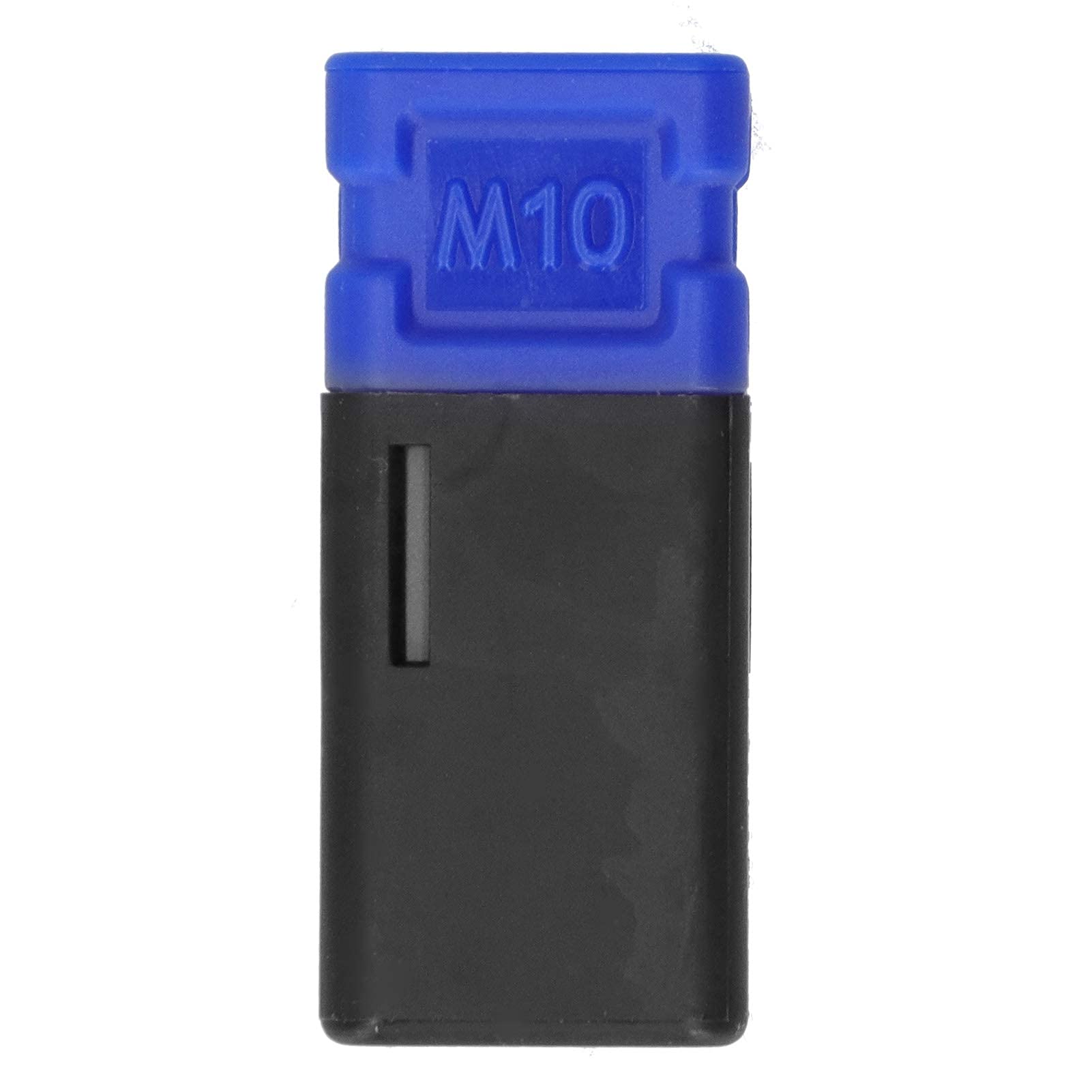 M10 Rivet Nut Gun Tip - 1 Piece Mandrel & Nose Piece Replacement for Manual Rivet Nut Tool | Durable Black Industrial Spare Part | Perfect for Metal Fabrication, Automotive Repair & DIY Projects