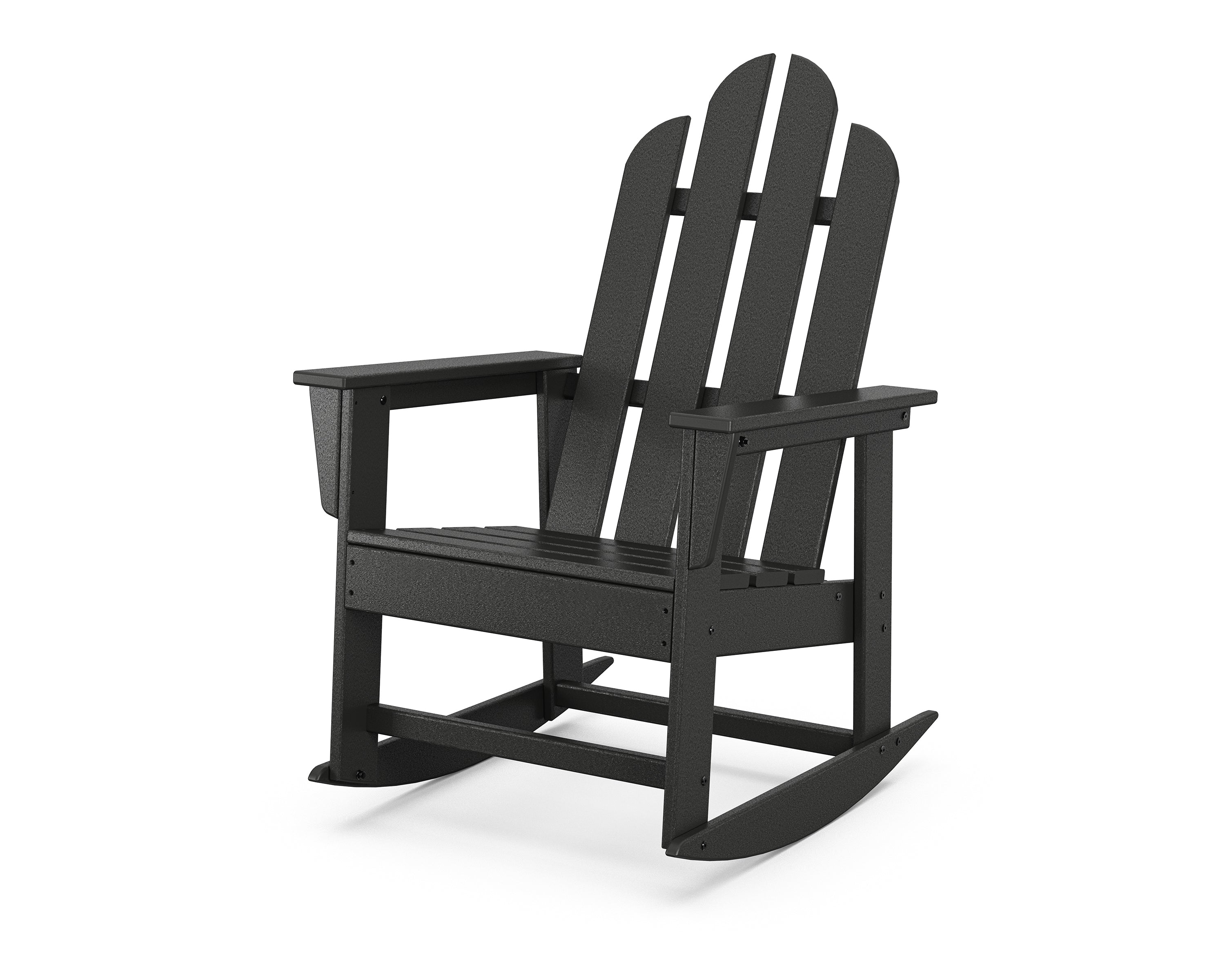 POLYWOOD Long Island Rocking Chair - All-Weather Outdoor Rocking Chair with UV Protection - Perfect for Patio, Garden, Porch & Backyard Relaxation