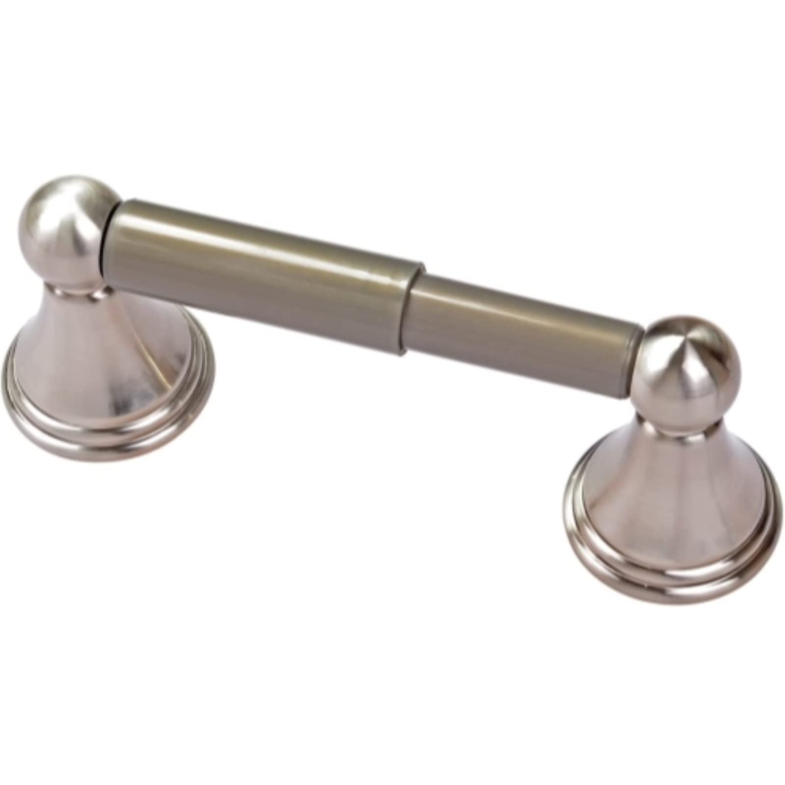 Modern Satin Nickel Paper Holder Set - 20 Piece Bathroom Tissue Dispenser for Home & Office - Elegant Washington Design for Powder Rooms, Restrooms, and Commercial Spaces