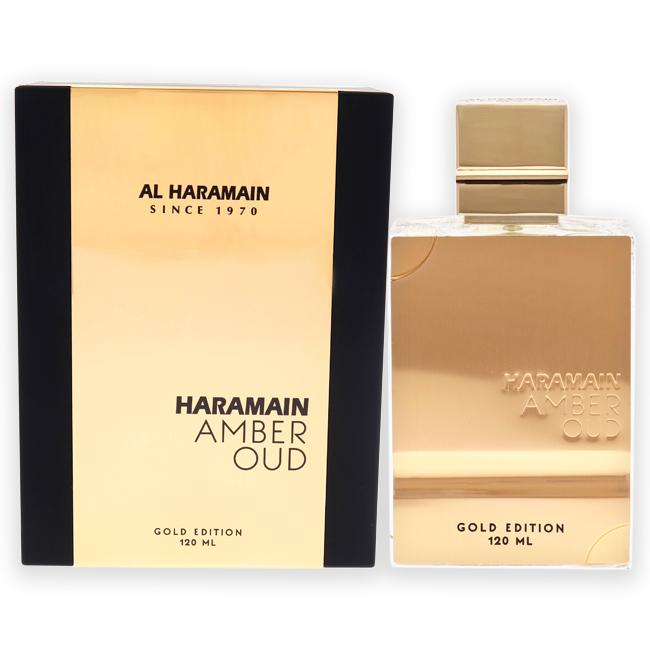 Amber Oud by Al Haramain - Unisex EDP Spray Gold Edition | Premium Perfume for Men & Women | Perfect for Date Nights, Special Occasions & Daily Wear