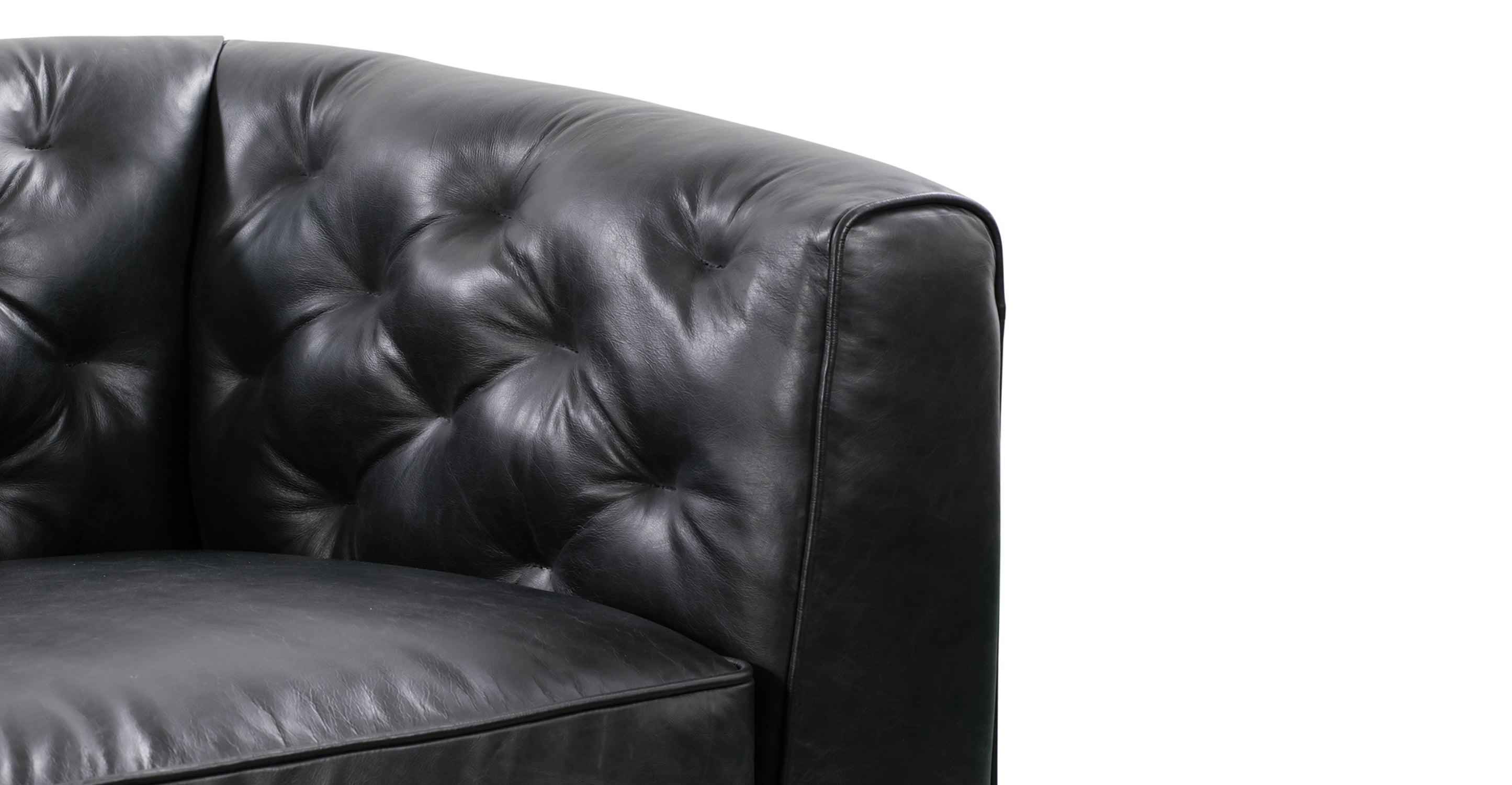 Essex Sofa - Modern Comfortable Couch for Living Room, Lounge & Office - Upholstered Fabric Sectional with Sturdy Frame - Perfect for Relaxing, Entertaining & Small Spaces
