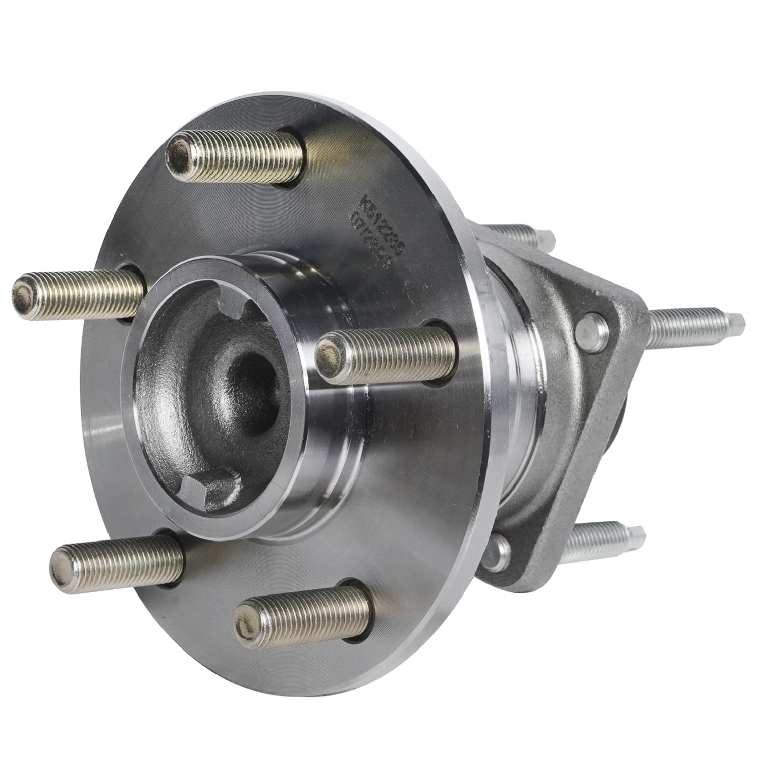 Detroit Axle - 2 Rear Wheel Bearing Hubs Assembly for Chevrolet Malibu/HHR/Cobalt, Pontiac G6, Saturn Aura - Replacement Wheel Bearings & Hub Kit - Perfect for DIY Car Repairs & Maintenance
