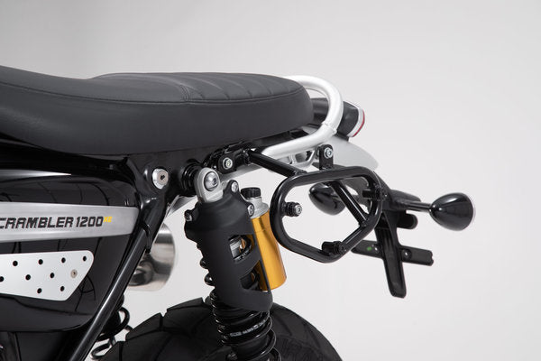 MOTECH SLC Side Carrier for Triumph Scrambler 1200 (2018-2021) - Left Side Motorcycle Luggage Rack - Perfect for Adventure Touring & Daily Commuting
