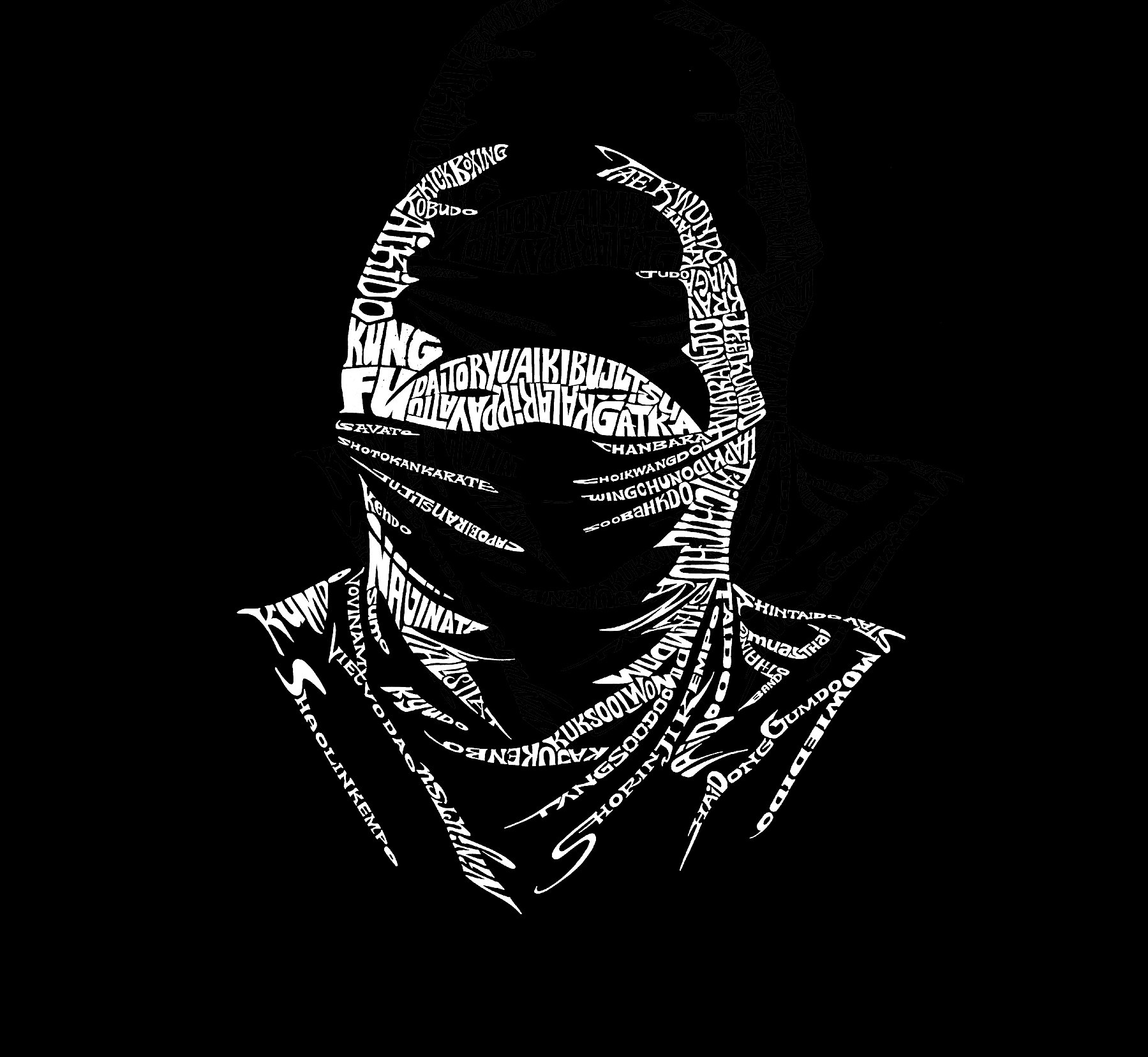 LA POP ART Boys Ninja Word Art Graphic T-Shirt - Cool Casual Tee for Kids, Playdates & Everyday Wear