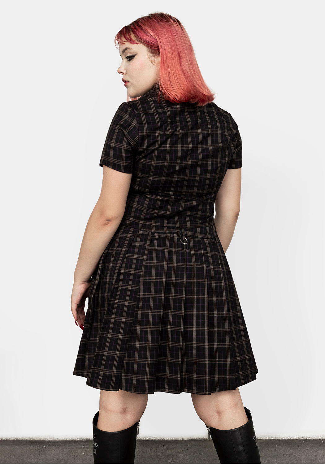 Jinx Check Co Ord Skirt - Stylish Plaid Skirt for Women | Perfect for Casual Outfits, Office Wear & Date Nights