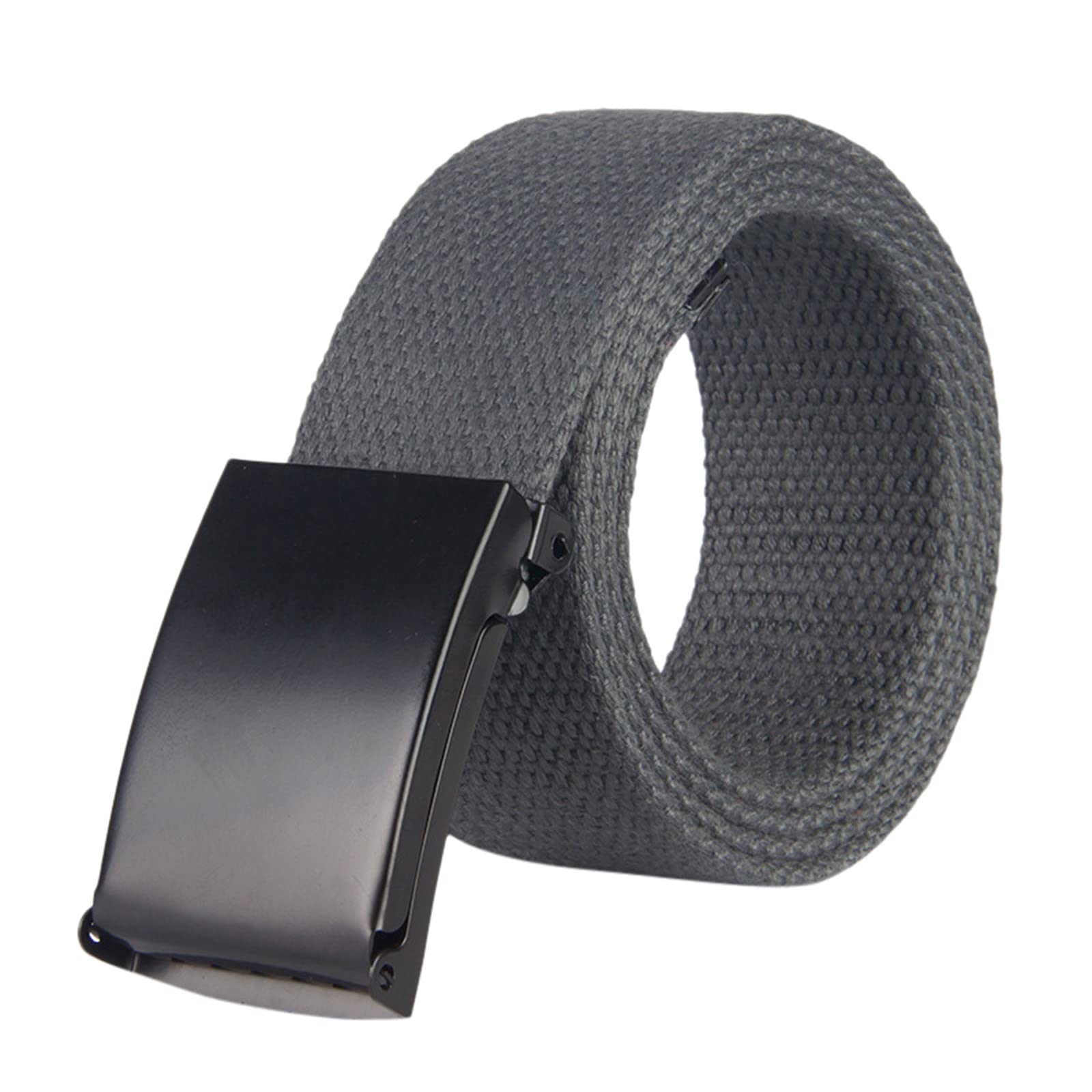 Stylish Brown Designer Belts for Men & Women - Fashionable Narrow Stretch Dress Belt with Adjustable Buckle | Perfect for Office Wear, Casual Outfits & Formal Pants | Durable Canvas Waistband Accessory
