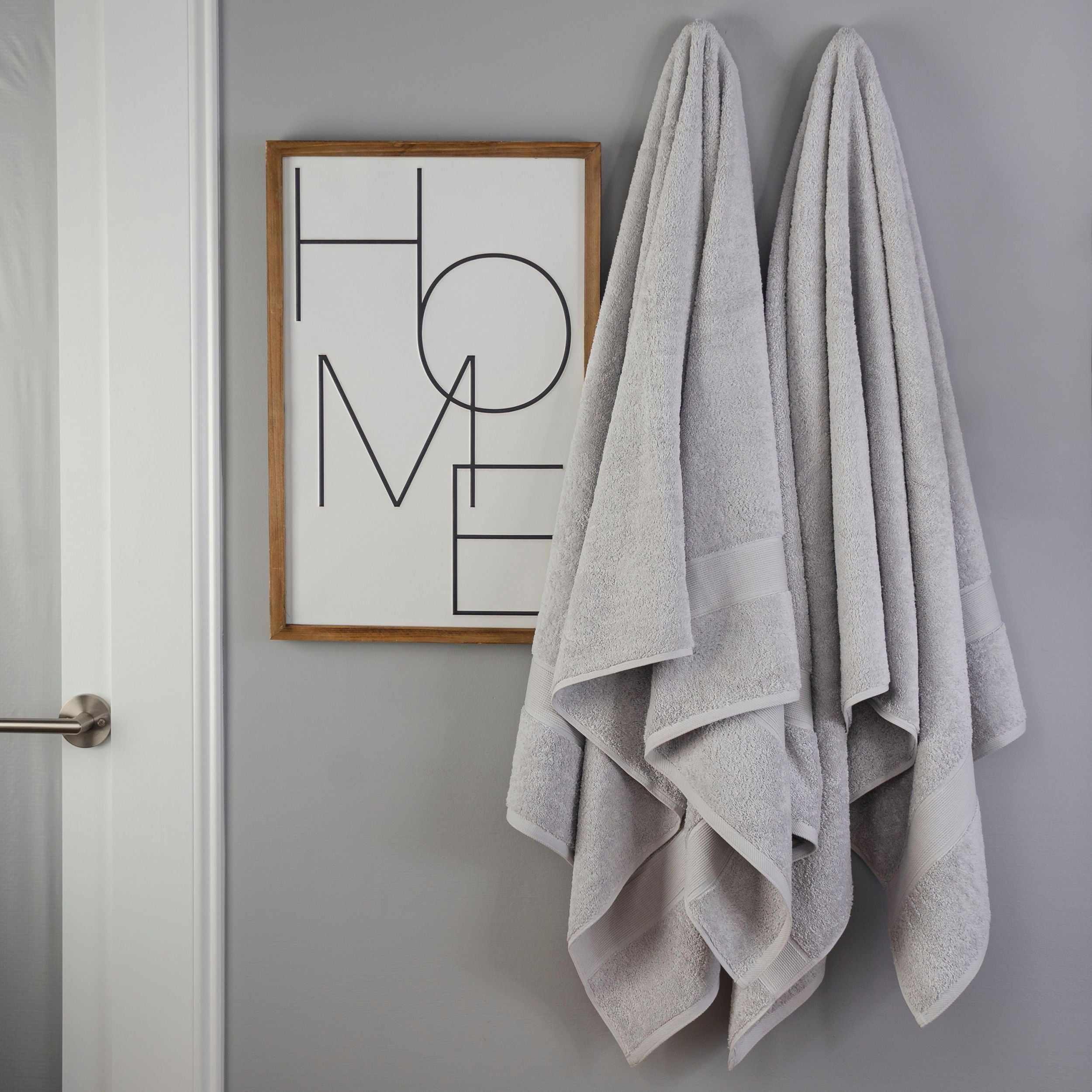 Premium Organic Cotton 650 GSM 2-Piece Bath Sheet Set - Ultra Soft & Absorbent Luxury Towels for Spa, Hotel & Home Bathroom