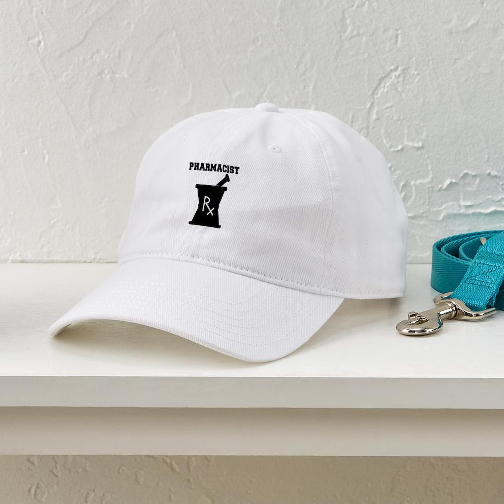 Pharmacist Rx Cap - Adjustable Baseball Hat for Work & Gifts