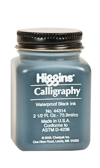 Premium Higgins Calligraphy Ink Set - Waterproof & Fade-Resistant for Artistic Lettering, Drawing & Scrapbooking - Ideal for Calligraphy Pens, Dip Pens & Brush Pens