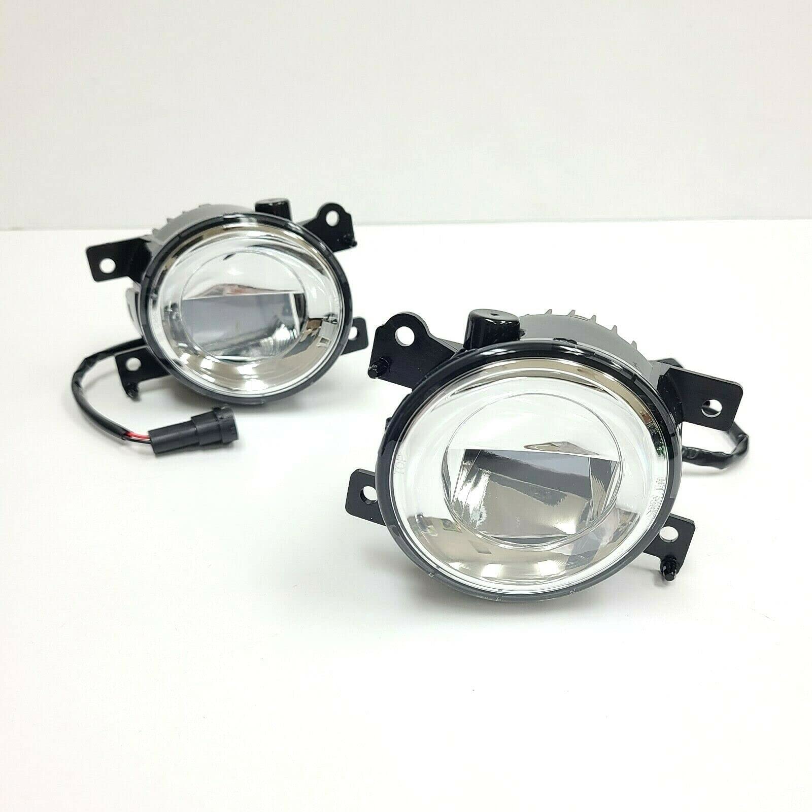 LED Fog Lights Kit for 2019-2023 Nissan Maxima - OE Style Clear Lens with Built-in LED - Waterproof & Durable - Perfect for Night Driving & Foggy Conditions
