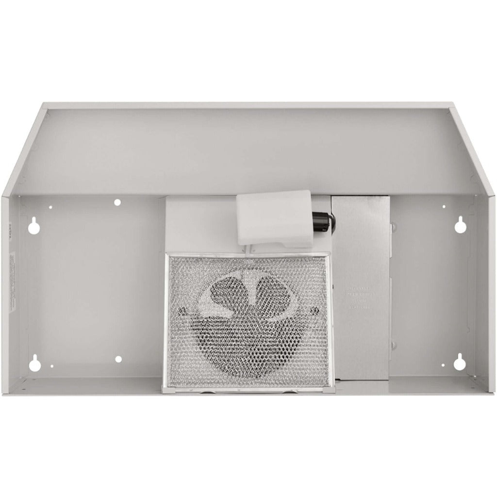 Broan F40000 Series 30-Inch Two-Speed 4-Way Convertible Under Cabinet Range Hood in White (F403011) - Perfect for Kitchen Ventilation & Smoke Removal