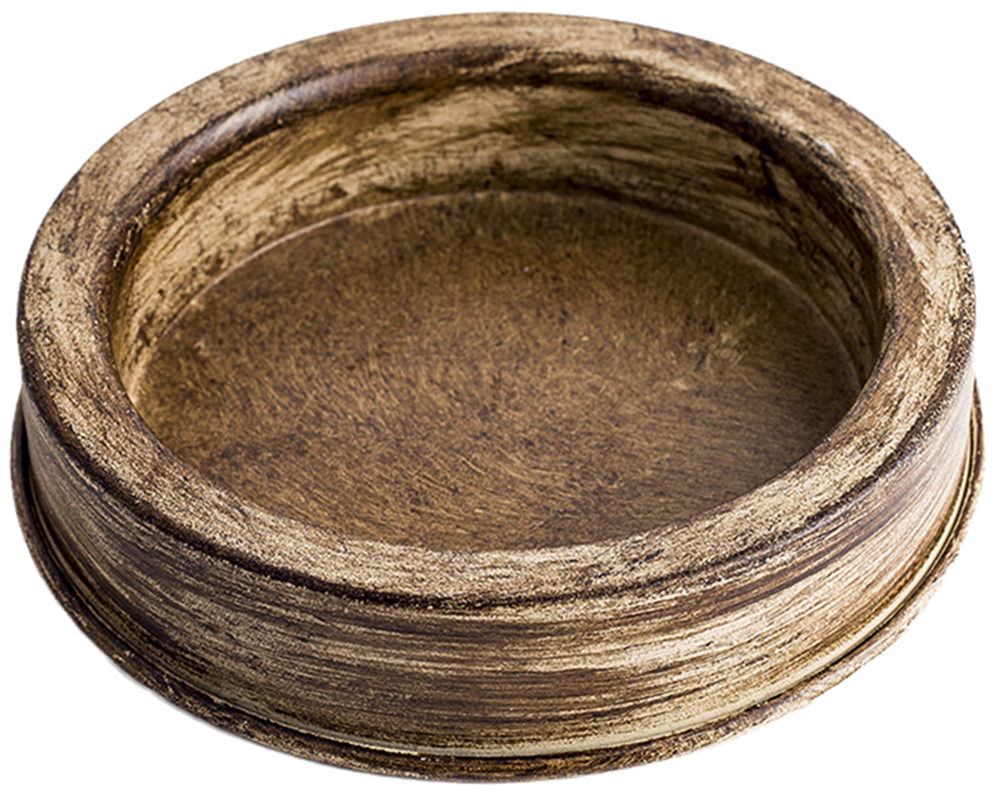 Rustic Black Wooden Candle Holder Tray - Small Natural Wood Candle Stand for Coffee Table, Dining Table, and Home Decor - Perfect for Christmas, Halloween, and Cozy Ambiance
