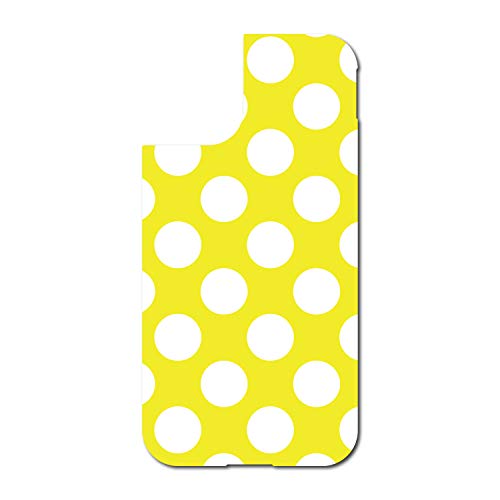 White & Yellow Polka Dots