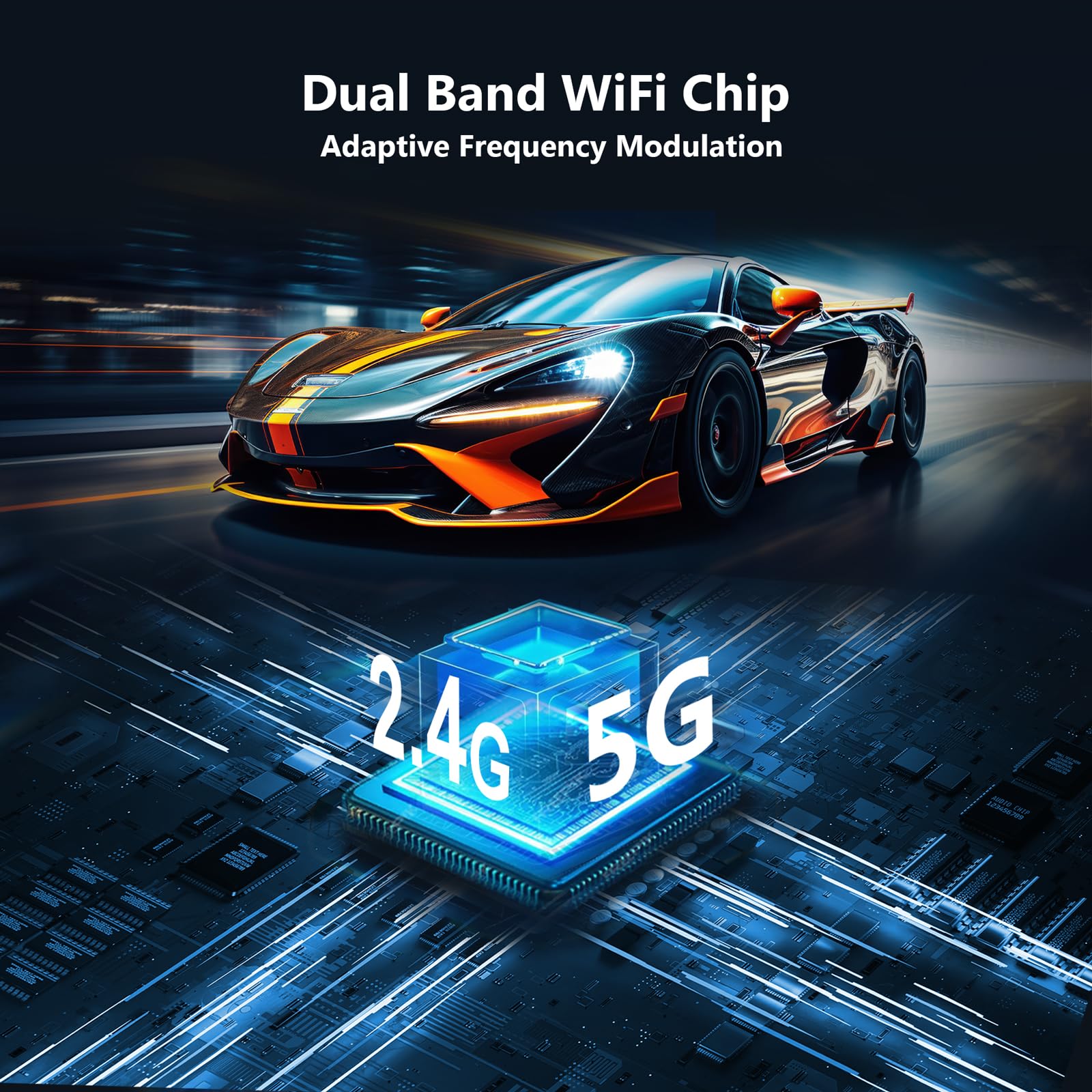 Wireless HDMI Transmitter and Receiver Kit - 1080P Full HD, 330ft/100m Range, Plug & Play - Stream Videos from Camera/PC/Laptop/Projector/TV Box/Fire Stick to Monitor - Perfect for Home Theater, Gaming & Business Presentations