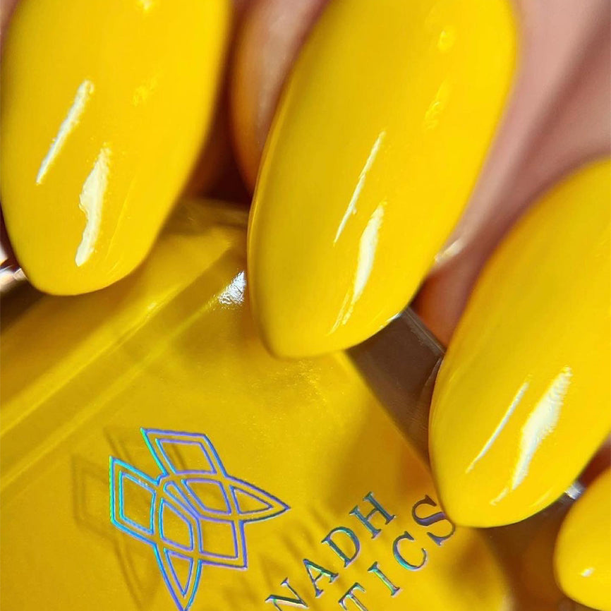 Lemonade Stand Nail Polish - Long Lasting Vegan Nail Lacquer for Summer - Perfect for Beach Vacations, Pool Parties & Summer Nail Art