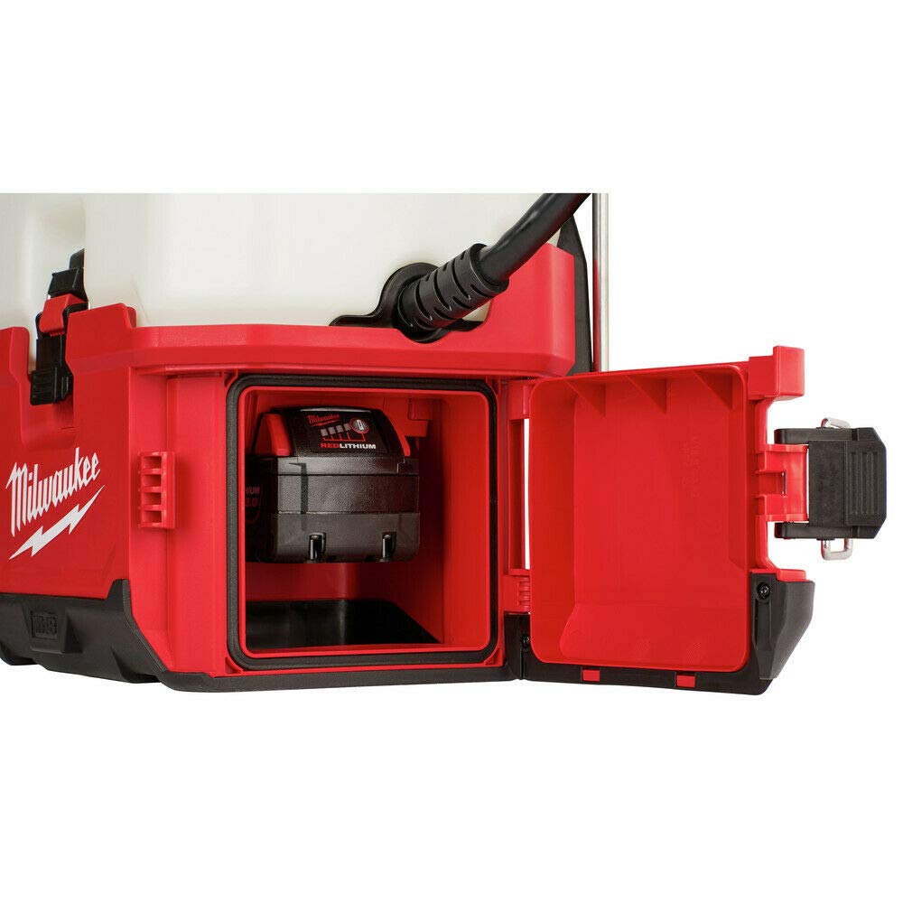 Milwaukee M18 4-Gallon Backpack Sprayer - Cordless Battery Powered (Tool Only) - Ideal for Lawn Care, Pest Control & Agricultural Spraying