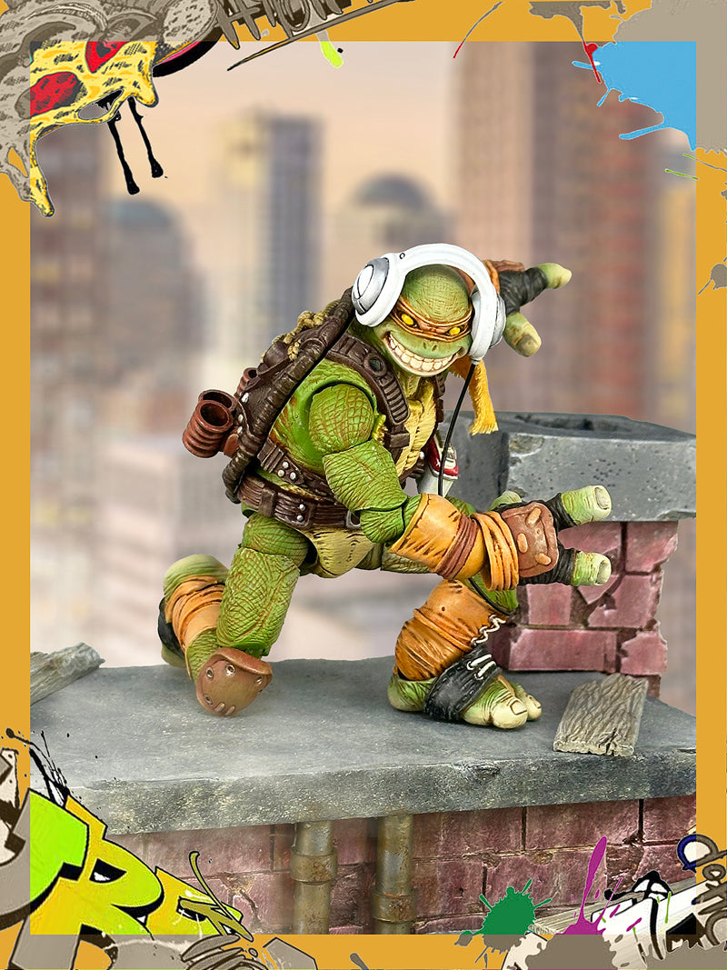 Fury Toys 1/12 Scale 5-inch Action Figure - Wave 3 Rage Samurai Force Turtle Collectible Figure for Display & Play | Perfect for Anime Fans, Model Collectors, and Gift Giving
