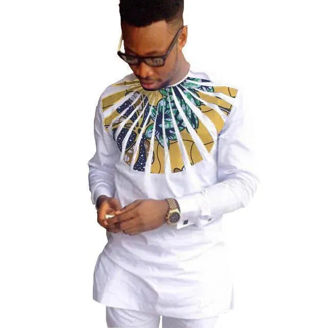 Stylish African Print Shirts for Men | Tobi Traditional Dashiki Tops | Perfect for Casual Wear, Parties & Cultural Events