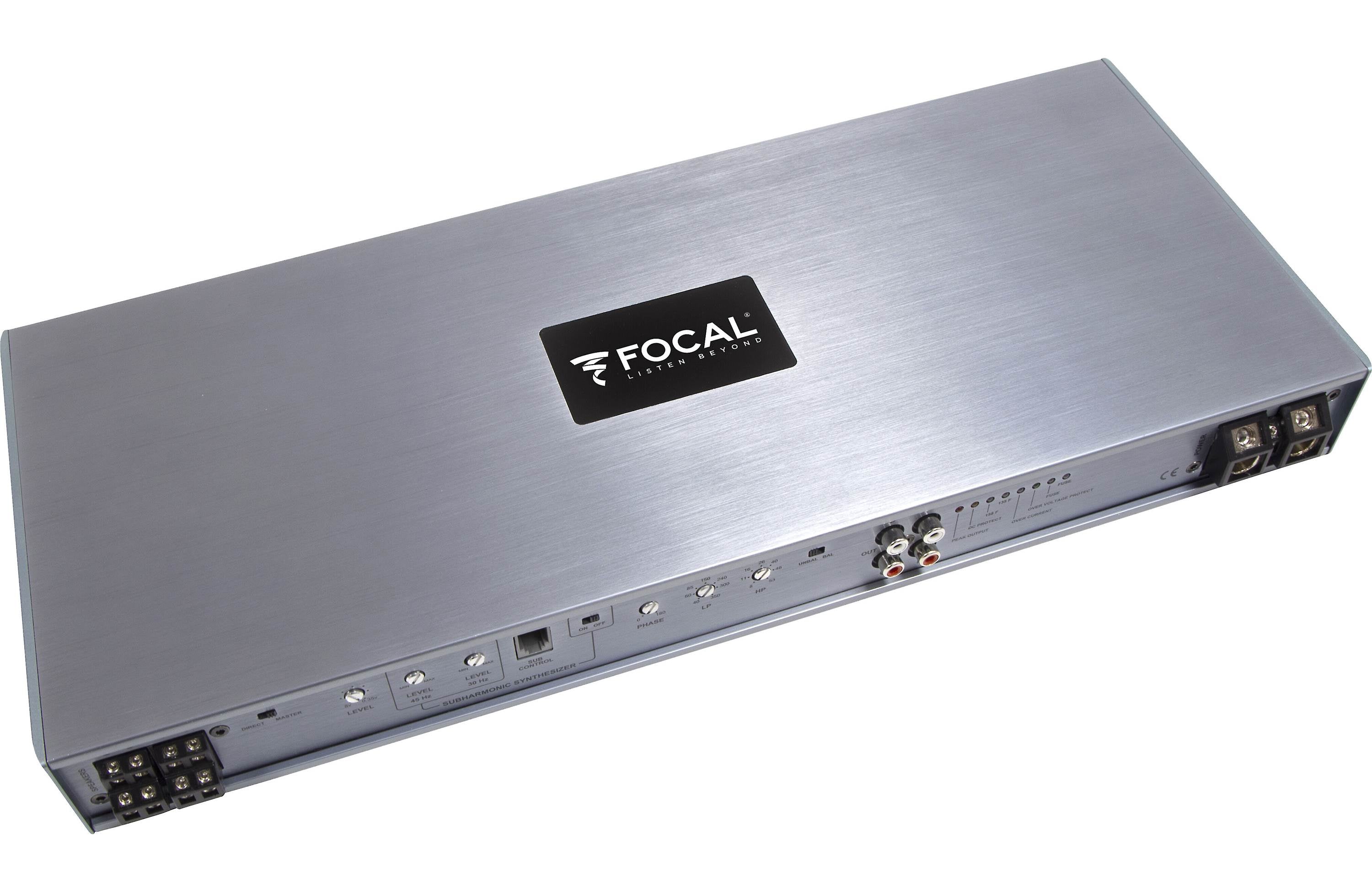 Focal FDP1.2000 2000W Class D Mono Subwoofer Amplifier - High Power Car Audio Bass Boost for Deep Sound in Vehicles & Home Theater Systems