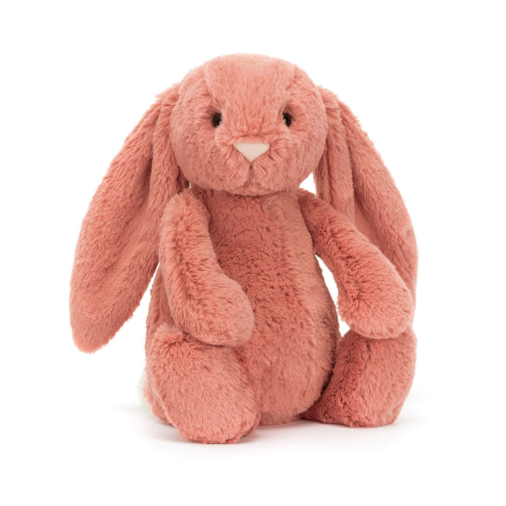Bashful Sorrel Bunny Plush Toy (Medium) - Soft & Cuddly Stuffed Animal for Kids, Perfect for Gifts, Nursery Decor, and Easter Celebrations