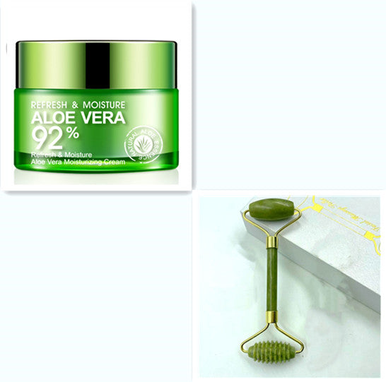 Aloe Vera Moisturizing Cream for Skin Care - Hydrating & Oil Control - Perfect for Daily Skincare Routine & Acne-Prone Skin