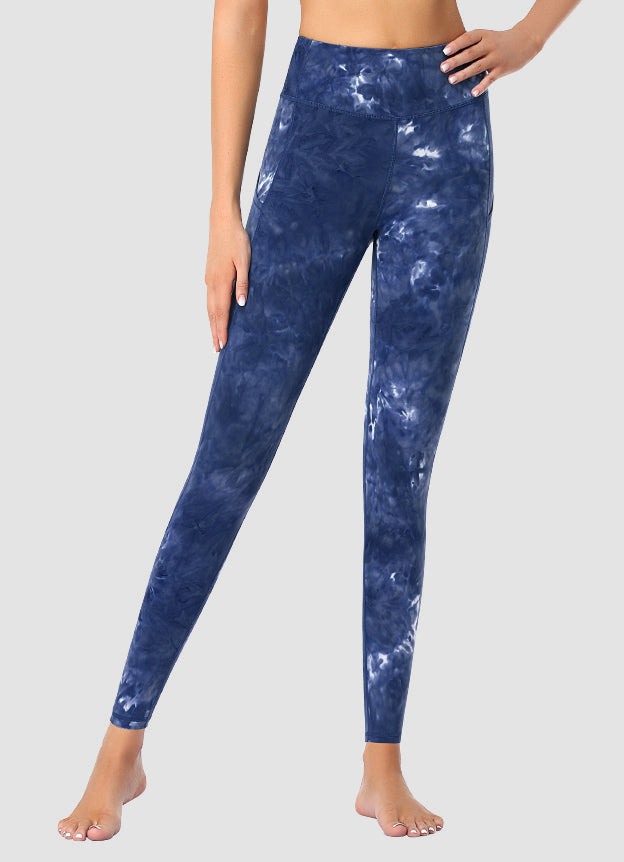 Newborn High Waist Yoga Pants for Women - Full Length Tie Dye Workout Leggings | Perfect for Yoga, Gym & Casual Wear