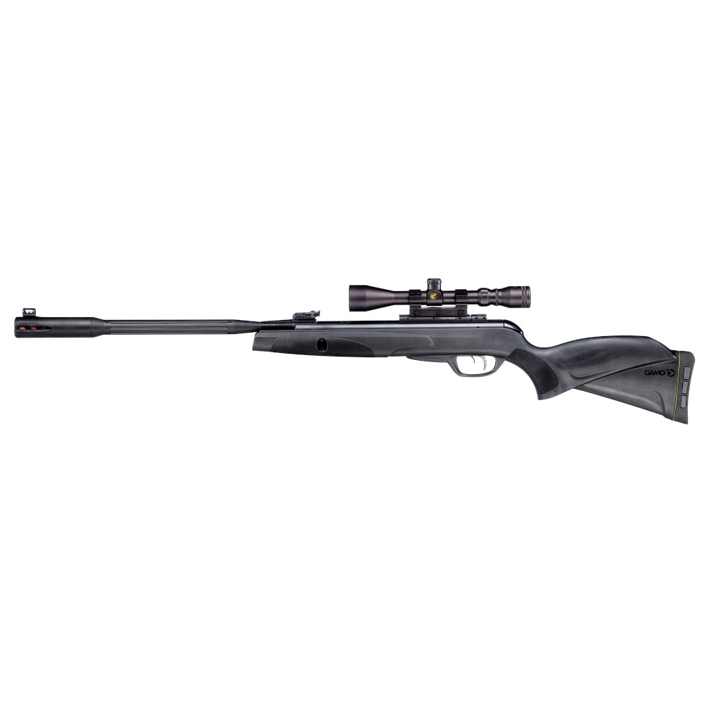 Gamo Whisper Fusion Mach 1 Air Rifle - .177 Caliber Break Barrel with Noise Dampening Technology for Hunting, Pest Control & Target Shooting | Ideal for Backyard Practice & Small Game Hunting