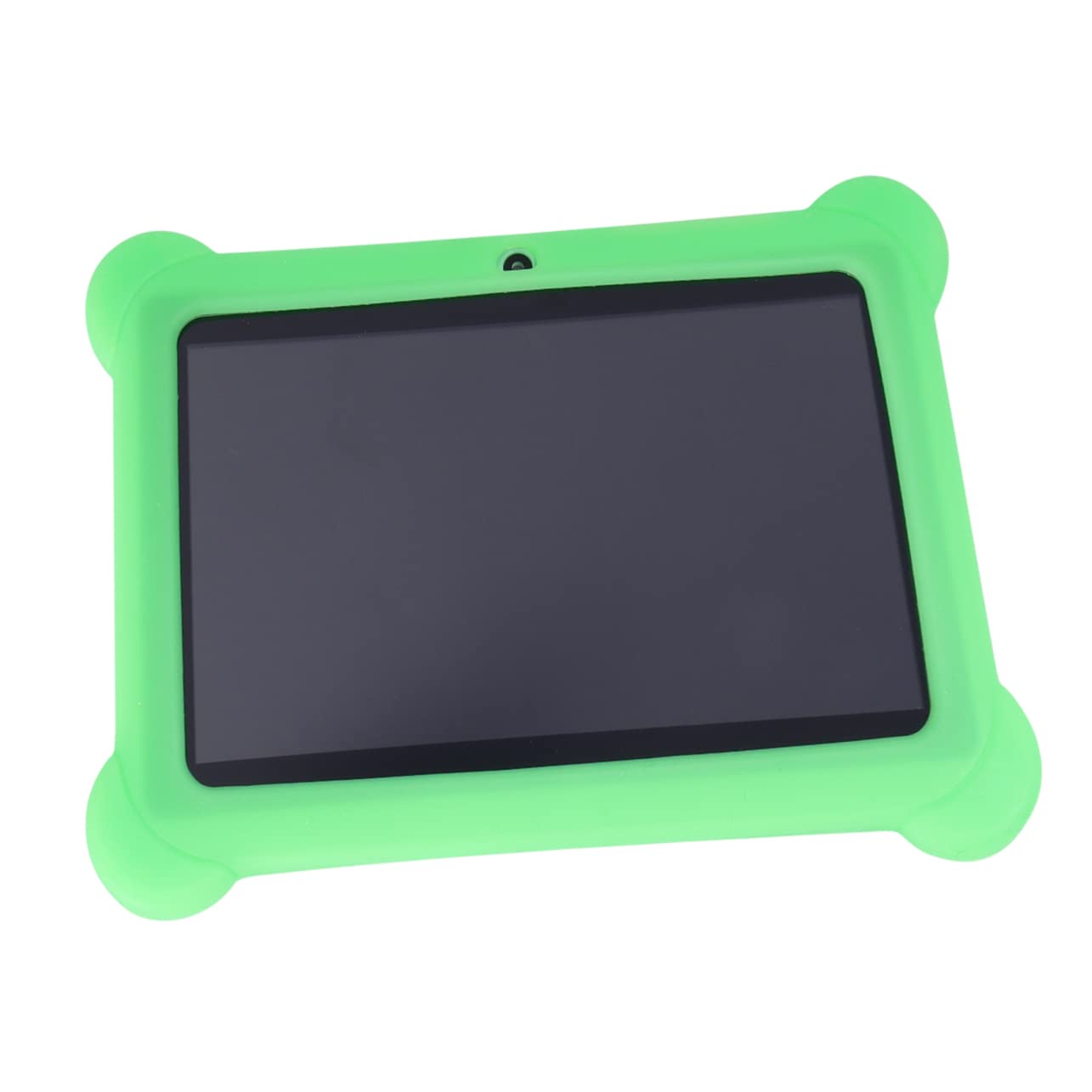 KOMBIUDA Android Kids Tablet - 7 Inch Children's Learning Pad with WiFi, Parental Controls & Preloaded Educational Apps | Cartoon Design in Green | Perfect for Homeschooling, Travel & Early Learning