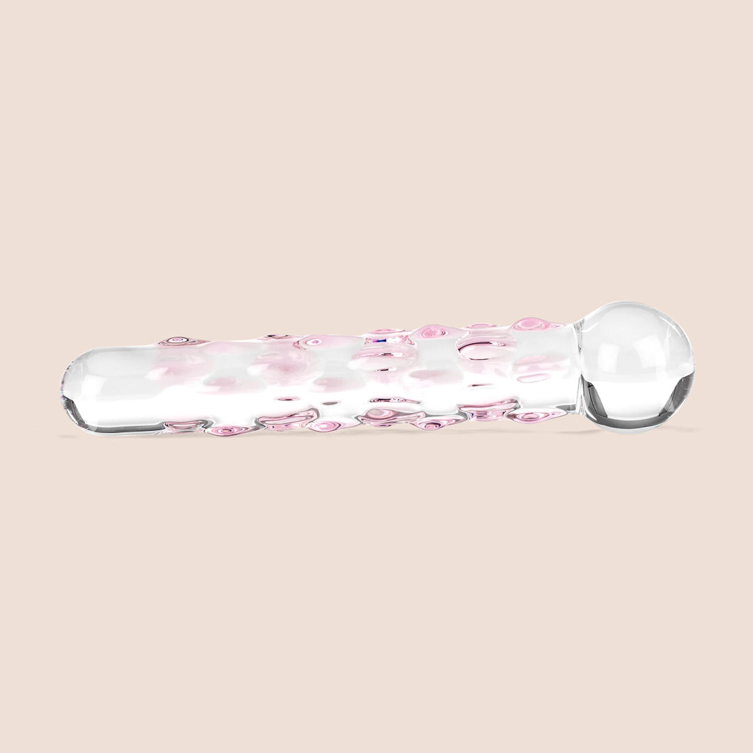 Icicles No. 7 Glass Dildo - Premium Handmade Glass Adult Toy for Women & Couples - Perfect for Sensual Play & Temperature Play in the Bedroom