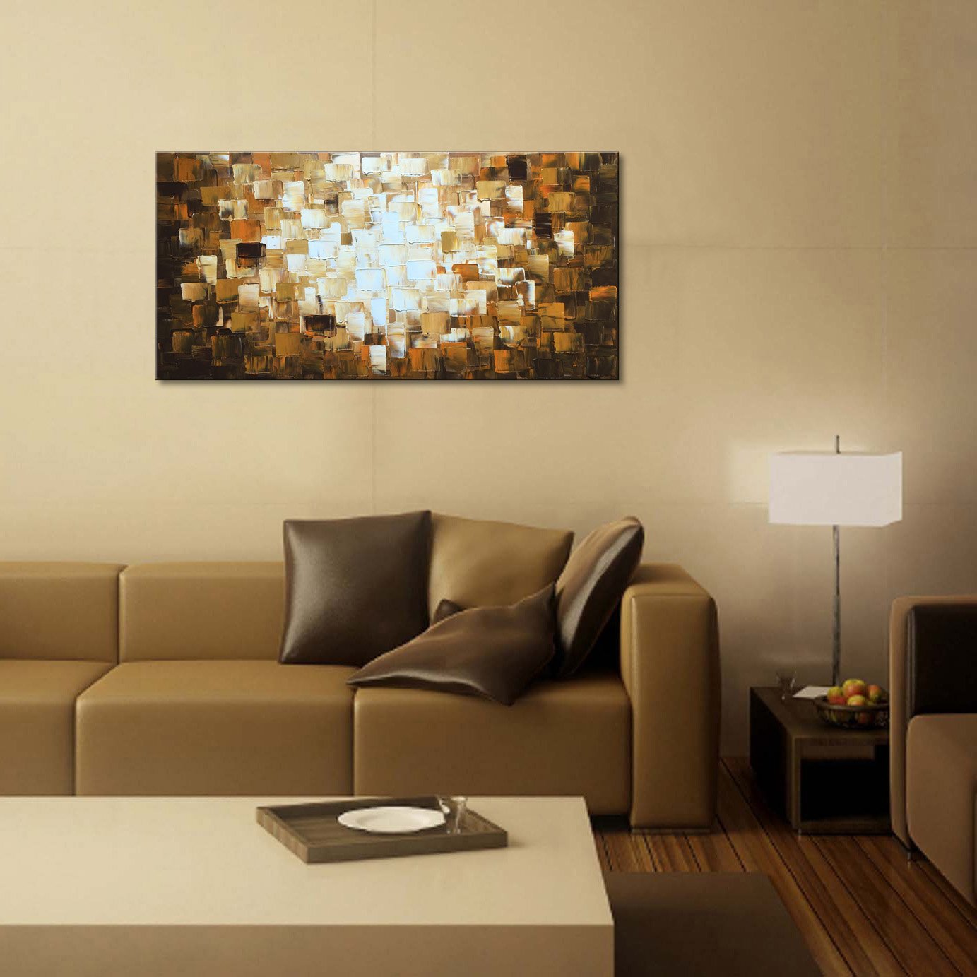 Textured Abstract Oil Paintings on Canvas - Modern Wall Art Decor for Living Room, Bedroom & Office | Handmade Contemporary Artwork