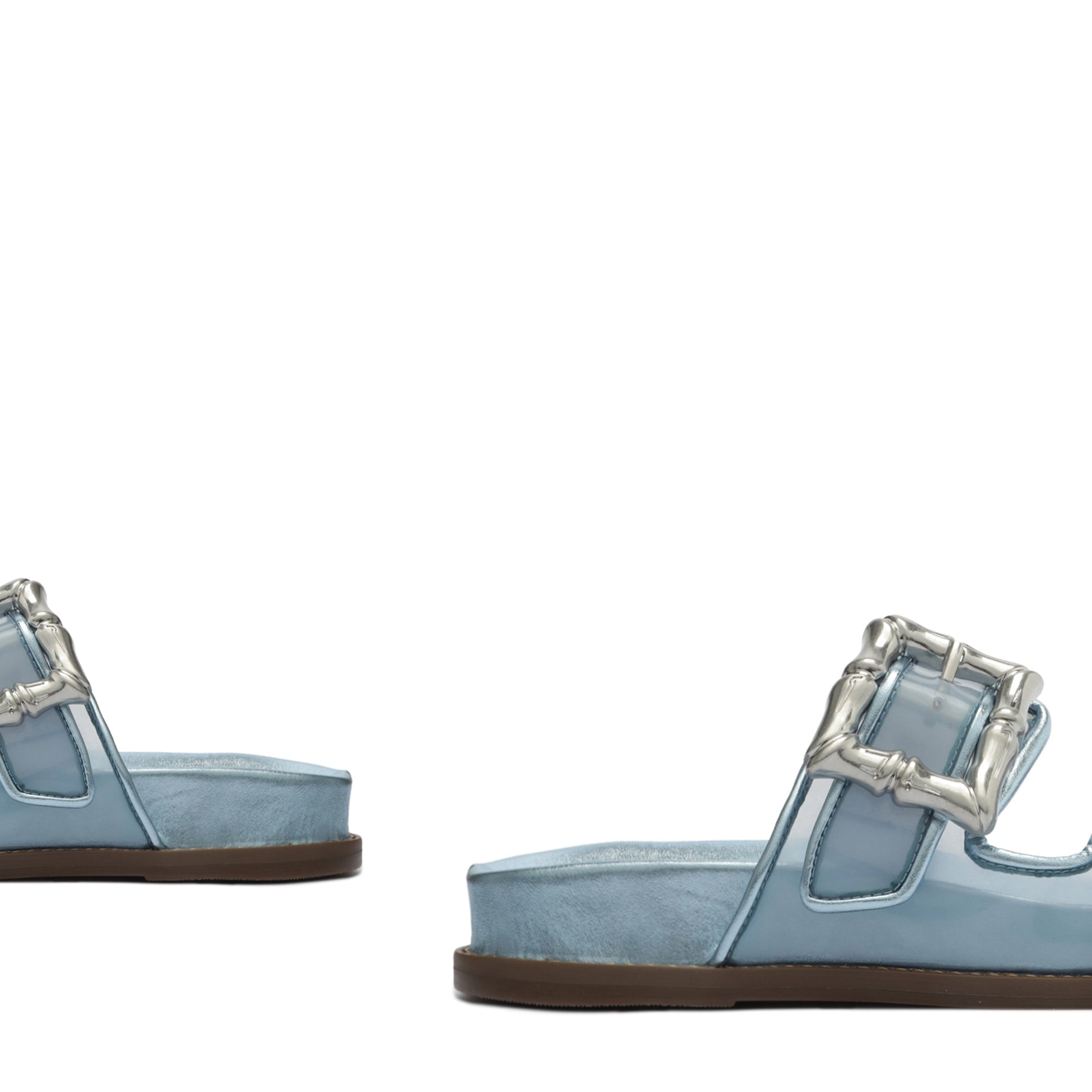 Enola Sporty Vinyl Sandals for Women - Comfortable Slip-On Beach Shoes with Arch Support - Perfect for Walking, Travel, and Summer Outfits