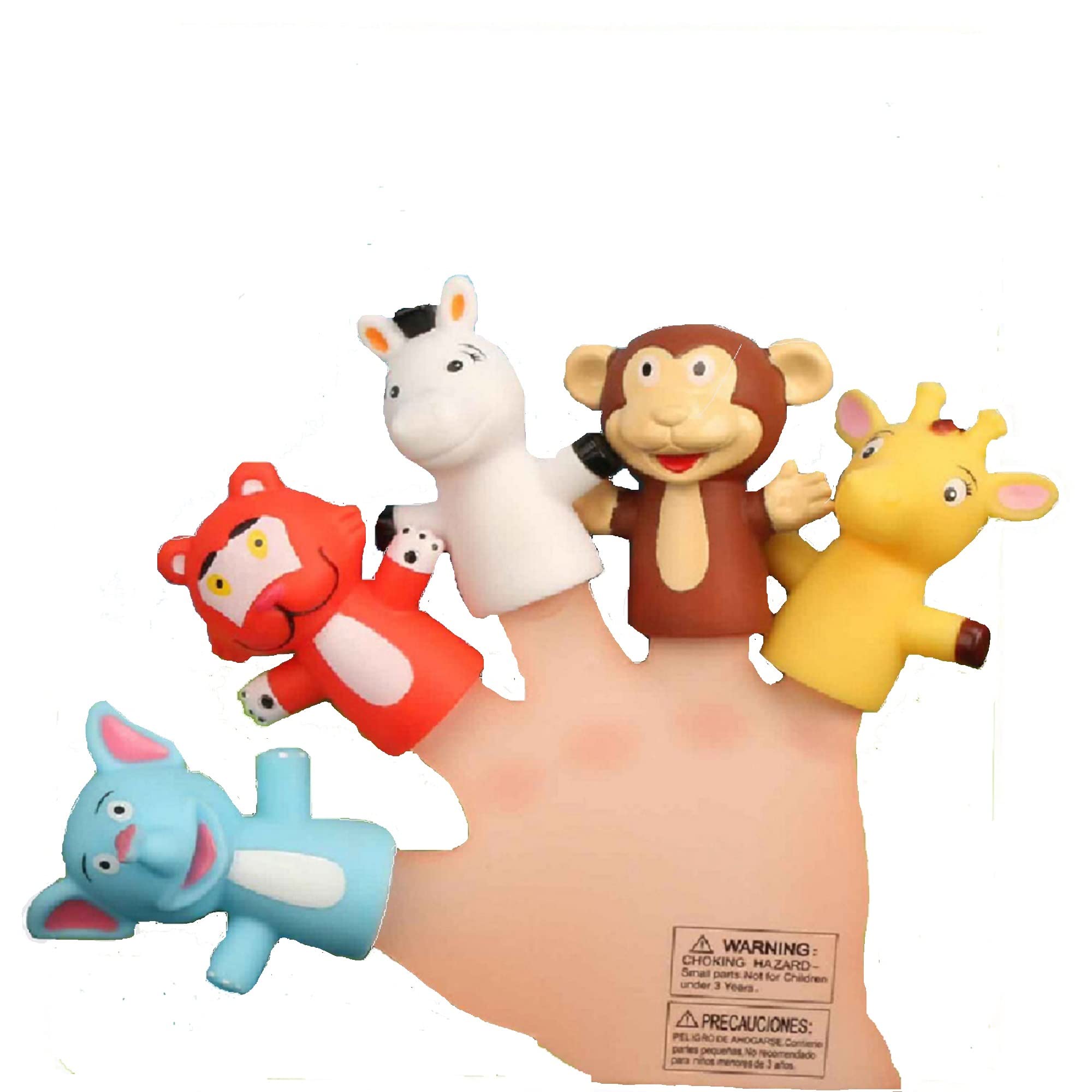 Christoy Dinosaur Finger Puppets - 12 Pack Hand Animal Figure Toys for Kids, Boys & Girls - Bath Time, Storytelling & Party Favors - Perfect for Birthday Decorations, Classroom Activities & Pretend Play
