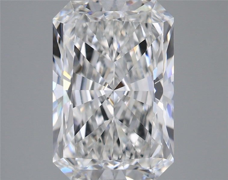 3.41 Carat F VVS2 Radiant Cut Lab-Grown Diamond for Engagement Rings & Fine Jewelry - Sparkling Brilliance for Weddings & Special Occasions