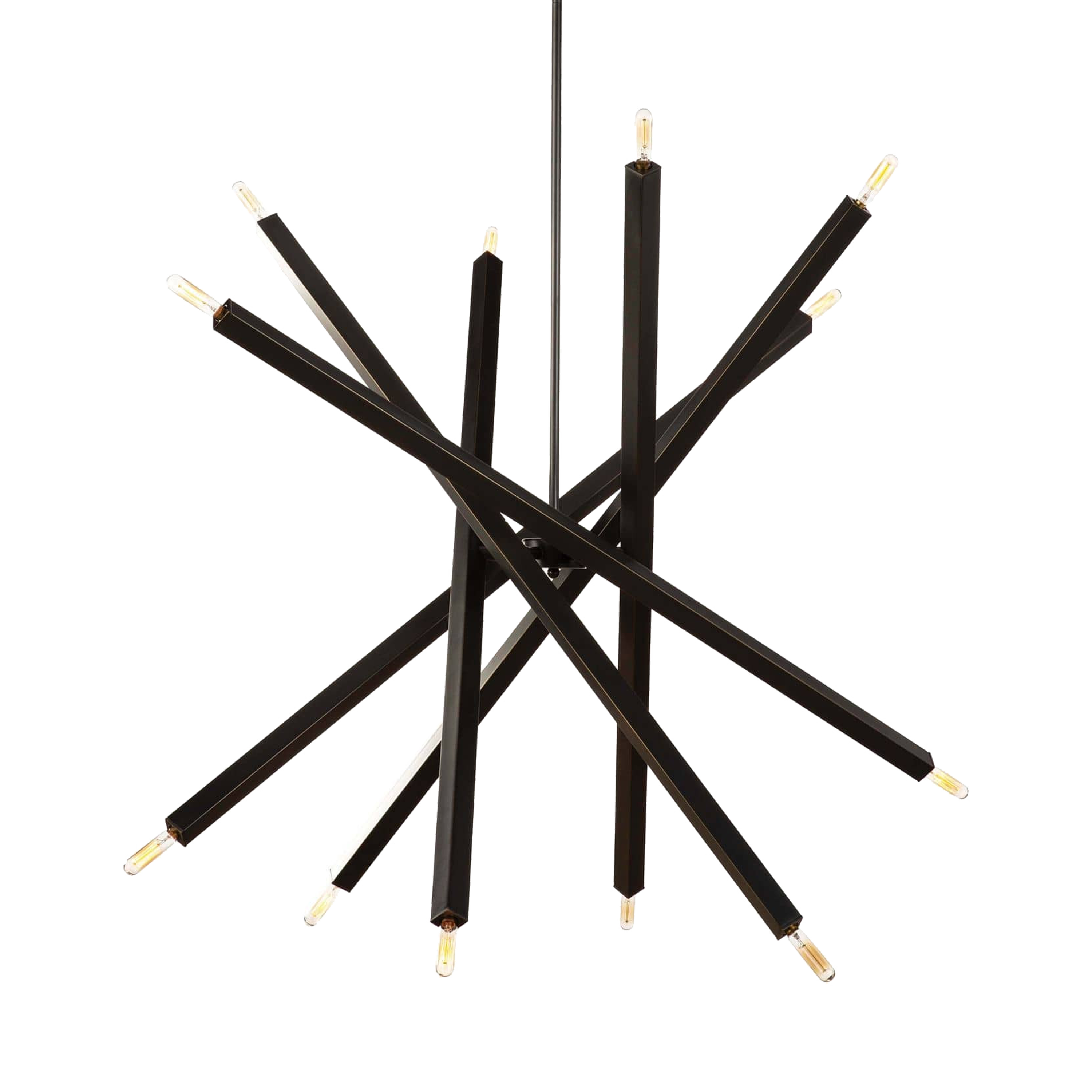 Modern Crystal Ceiling Light - Elegant Dash Chandelier 109773175000 for Dining Room, Bedroom & Living Room Decor