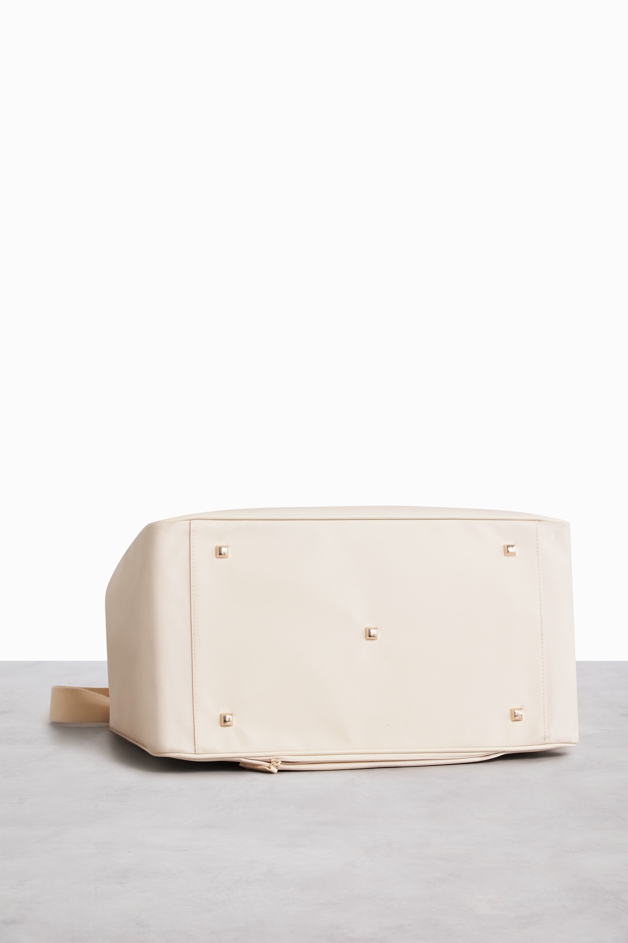 Stylish Beige East to West Tote Bag - Versatile Canvas Shoulder Bag for Women, Perfect for Work, Travel & Everyday Use