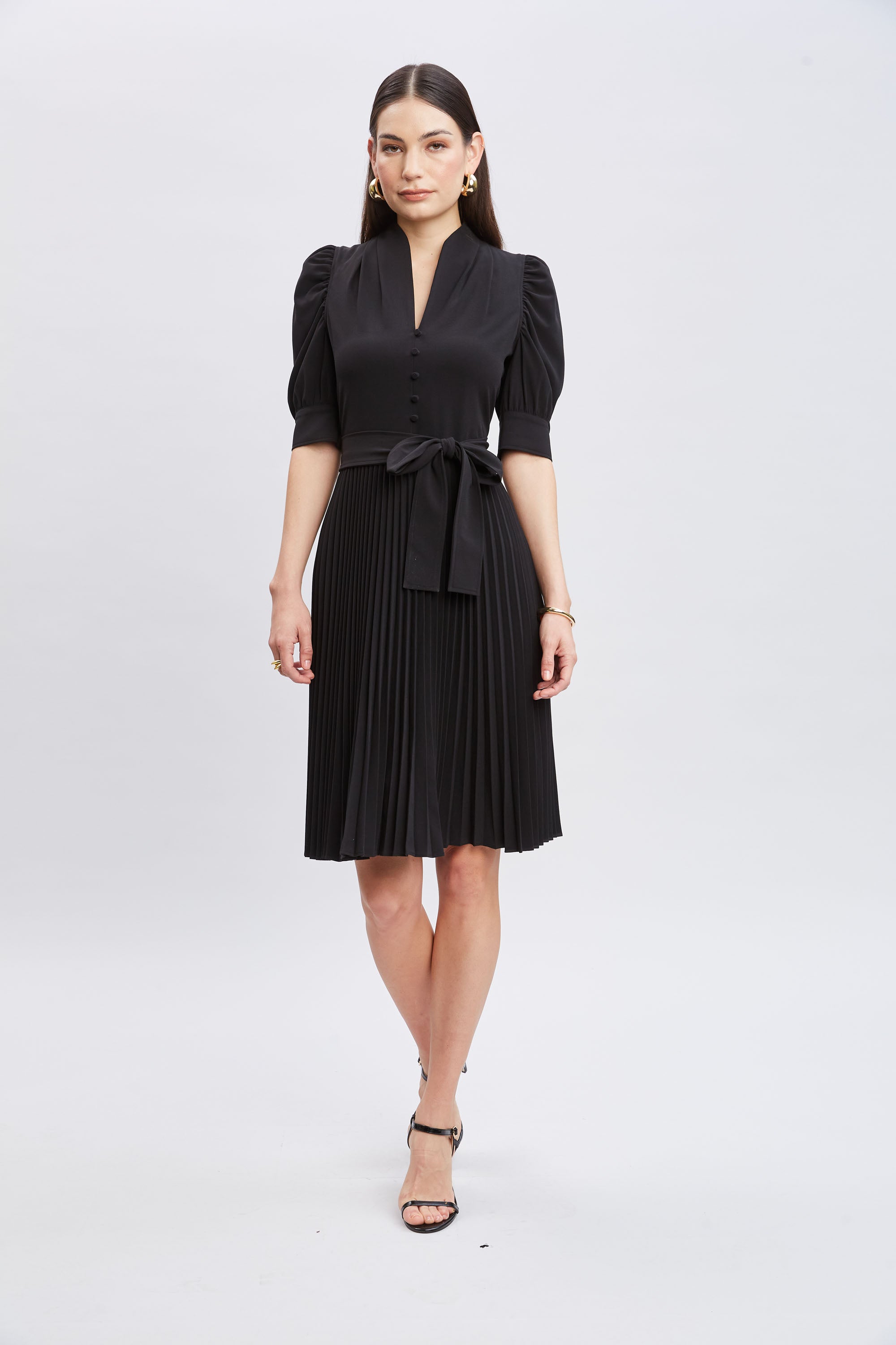 Elegant Pleated Contour Dress for Women - Flattering Bodycon Style with Comfortable Fit | Perfect for Cocktail Parties, Date Nights & Special Occasions