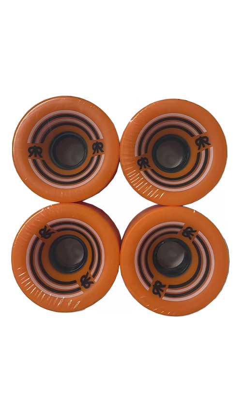 Rare Wheel Co Orange Alloy Wheels - High Performance Car Rims for Off-Road & Street Racing - Perfect for Jeep, Truck & SUV Upgrades