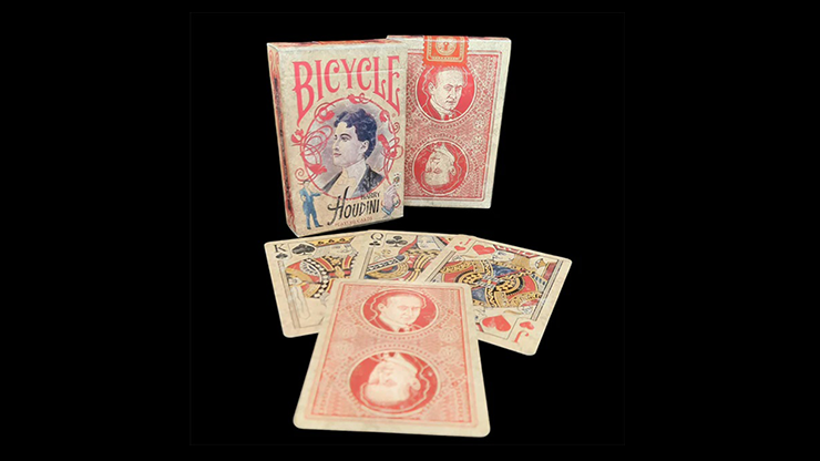 Bicycle Houdini Magic Playing Cards - Premium Quality Deck for Card Tricks, Magic Shows & Poker Games | Perfect for Magicians, Cardists & Game Nights