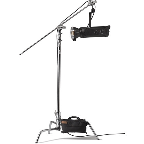 Kupo Master C Stand with Turtle Base - Heavy Duty Aluminum Light Stand for Photography & Video (Silver, 9.7ft) - Perfect for Studio, Outdoor Shoots & Film Production