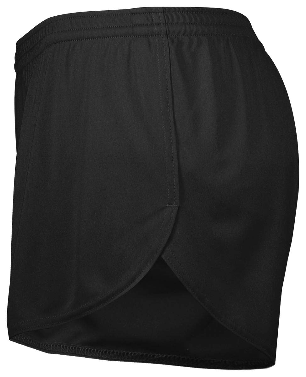 Holloway Sportswear Women's PR Max Running Shorts - Breathable, Lightweight & Comfortable - Black - Size M - Perfect for Jogging, Gym Workouts & Casual Wear