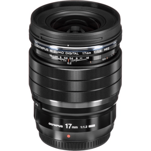Olympus M.Zuiko Digital ED 17mm f/1.2 PRO Lens - Fast Prime Lens for Micro Four Thirds Cameras | Perfect for Low Light Photography, Portraits & Street Shooting