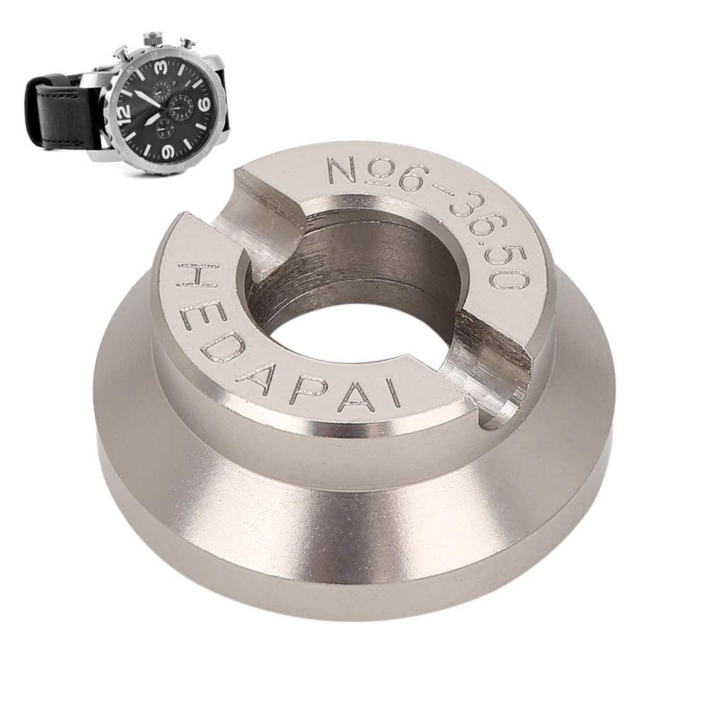 36.5mm Watch Back Case Opener Die - Professional Watchmaker Repair Tool for Opening/Closing Watch Cases, Battery Replacement & Band Adjustment - Perfect for Watch Repair, Maintenance & Jewelry Making