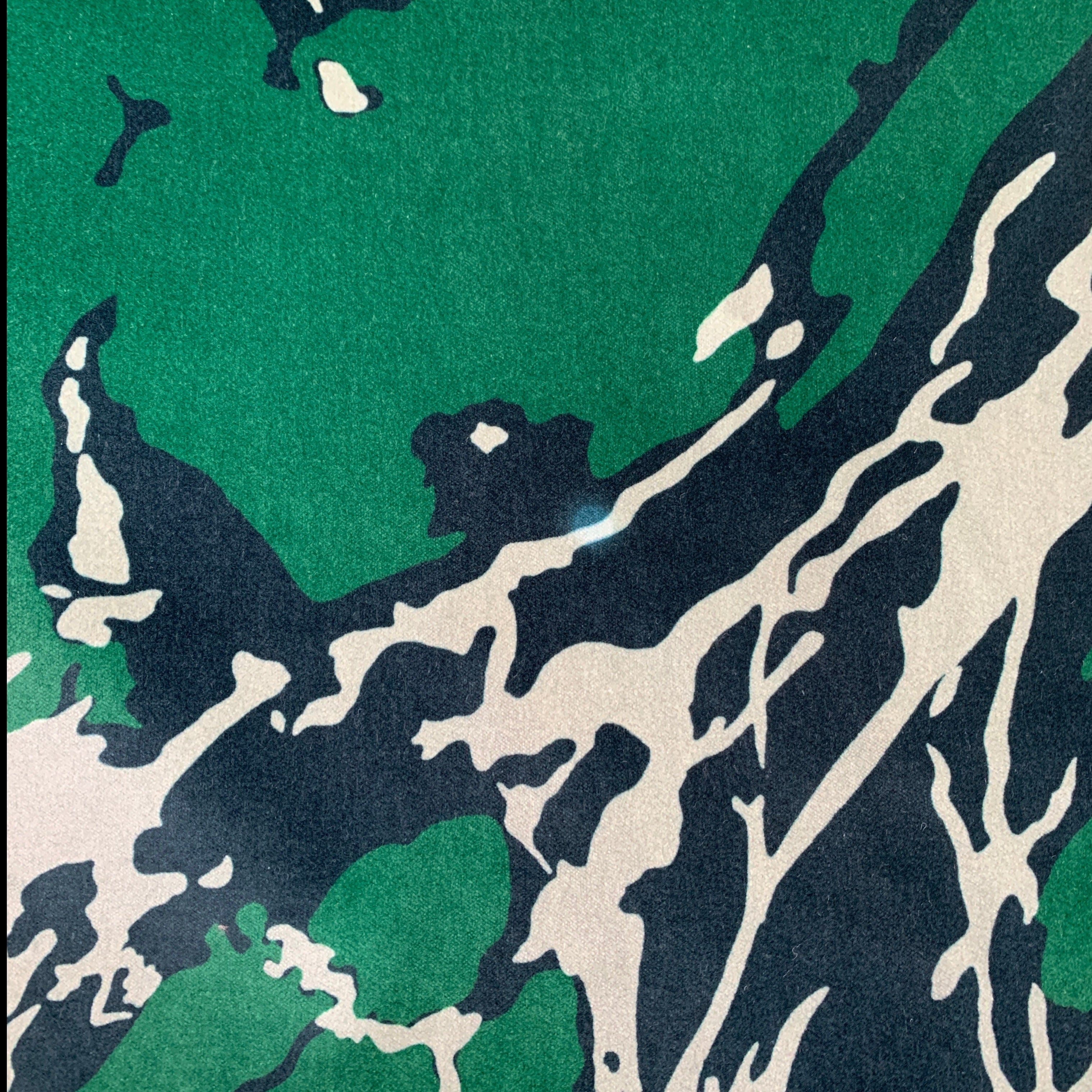 Premium Malachite French Marble Velvet Fabric - Luxury Upholstery & Drapery Material for Sofas, Curtains, and Home Decor