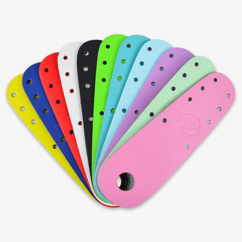Bont Toe Guards - Premium Flat Leather Roller Skate Protectors for Derby & Artistic Skating - Durable Toe Caps for Indoor & Outdoor Use