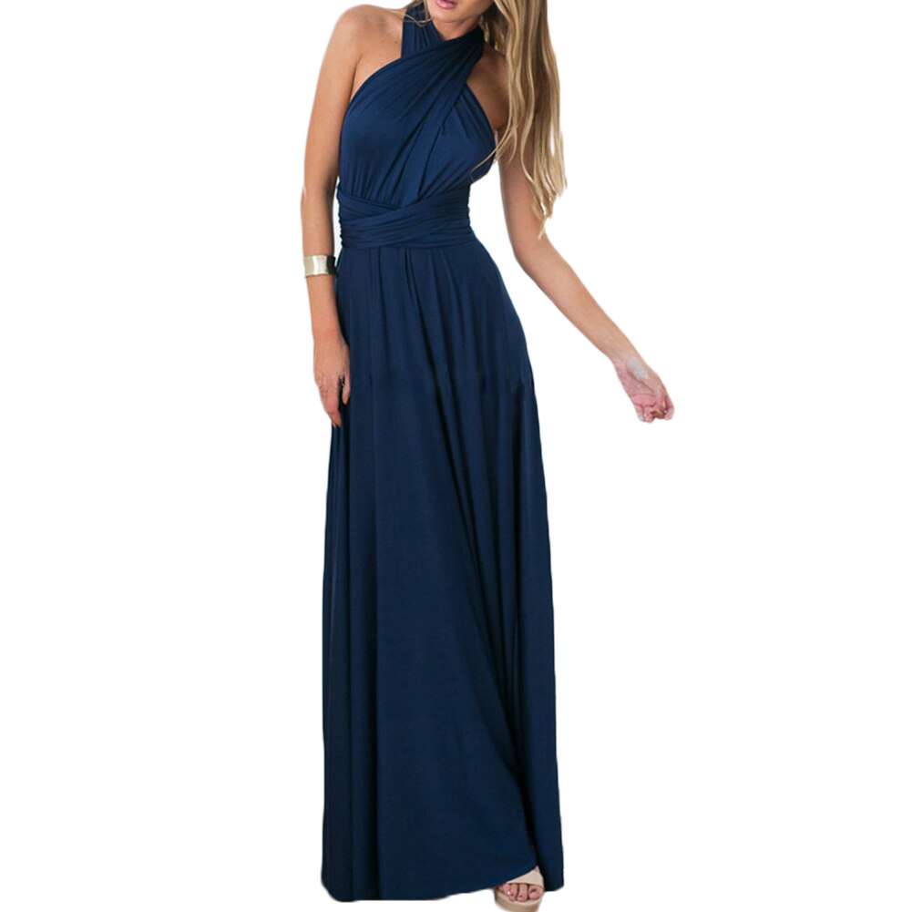 Boho Maxi Dress for Women - Flowy Long Bohemian Party Dress for Club, Beach, and Summer Festivals
