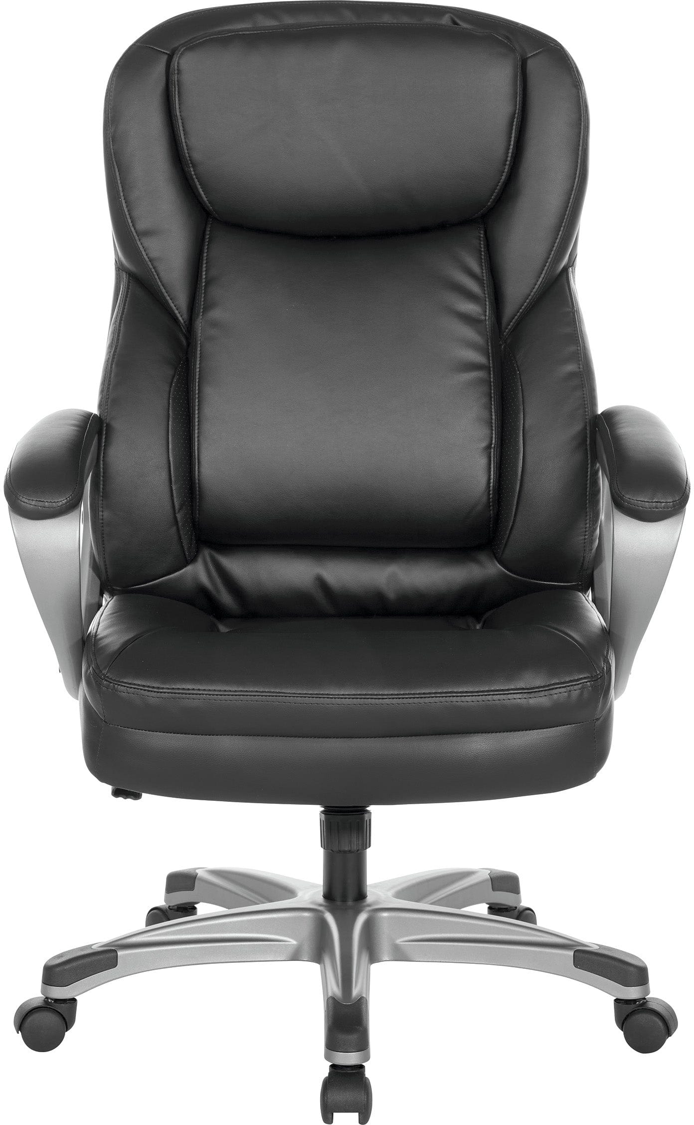 Office Star Executive Bonded Leather Office Chair [ECH6770] - Ergonomic Desk Chair for Home & Office, Adjustable Height & Swivel, Comfortable Work Chair for Long Hours