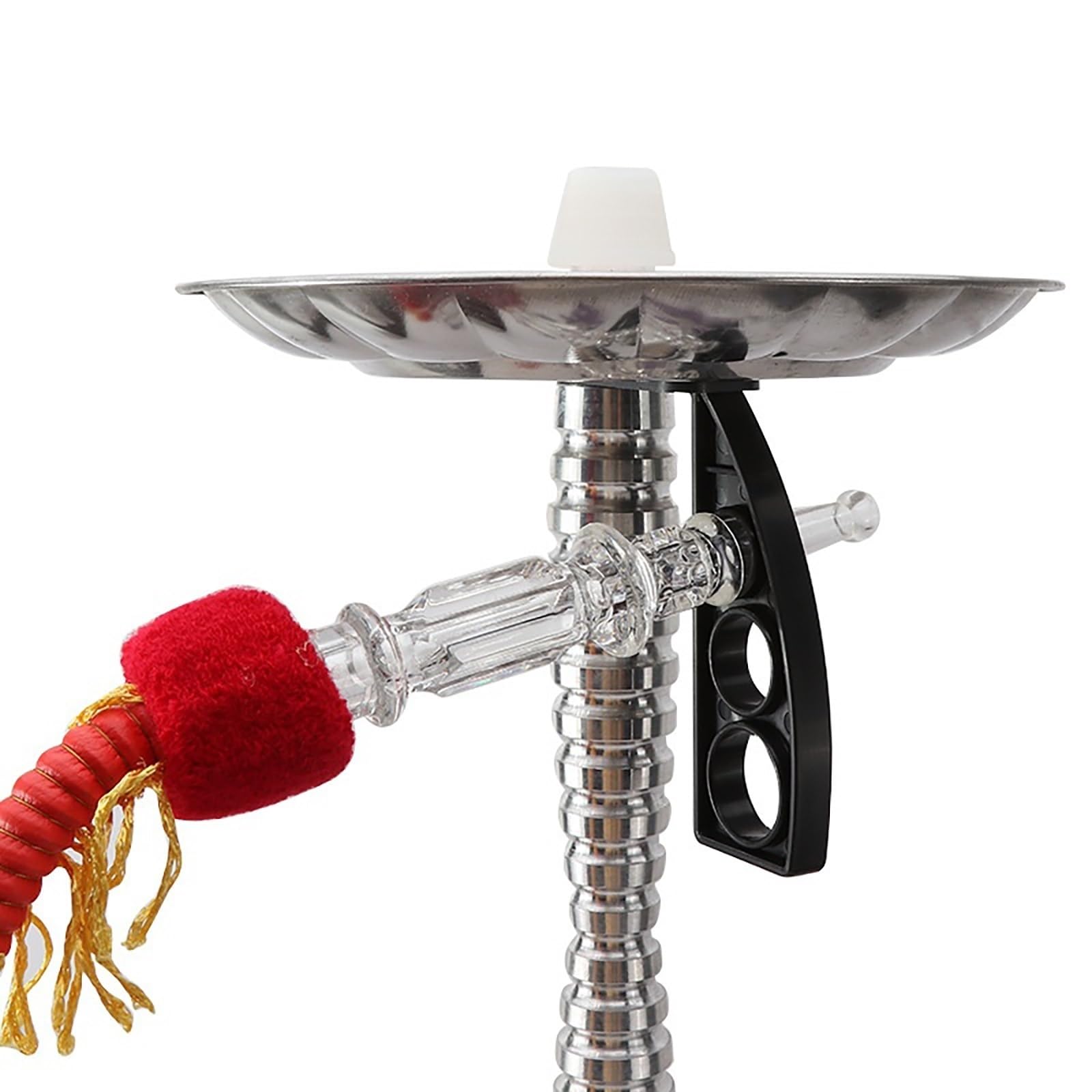 Hookah Hose Holder Ring - Black Shisha Accessory for Secure Hose Fixing